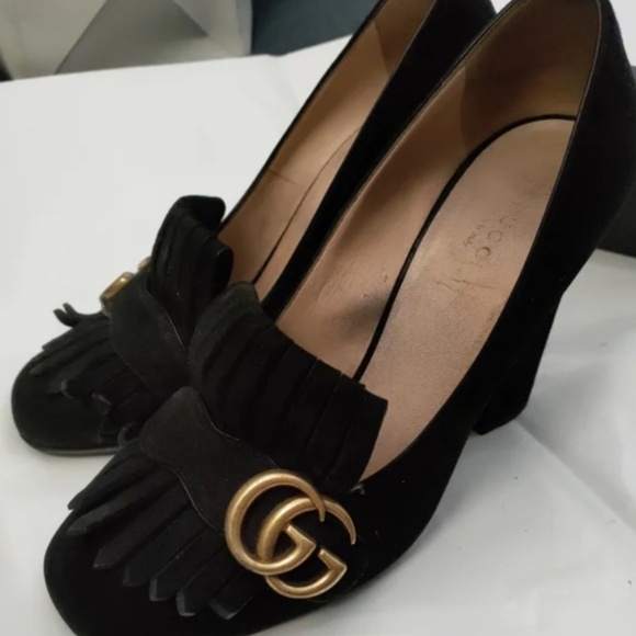 Gucci Marmont Heels - Picture 1 of 3